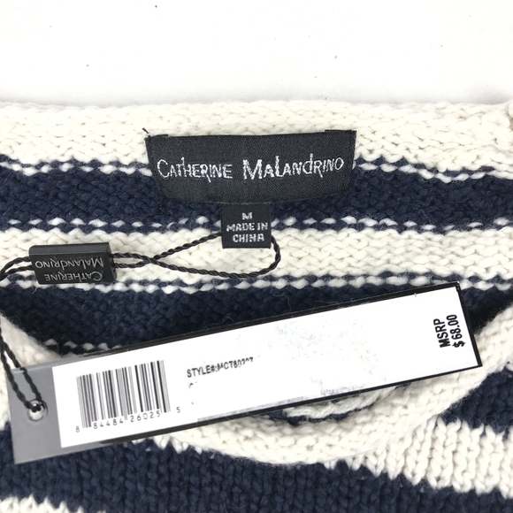 Catherine Malandrino Knit Crew Neck Sweater - Picture 2 of 6